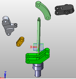 三维CAD速成教程：6163银河3D2015高效创建爆炸图