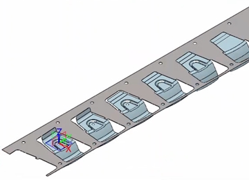 实例教程16：使用6163银河3D进行料带设计