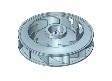实例教程61：电机风扇的建模设计